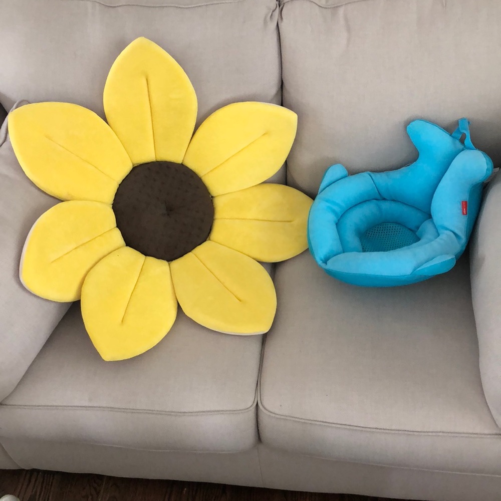 Skip Hop Moby Sink Bather & Blooming Bath Cushion